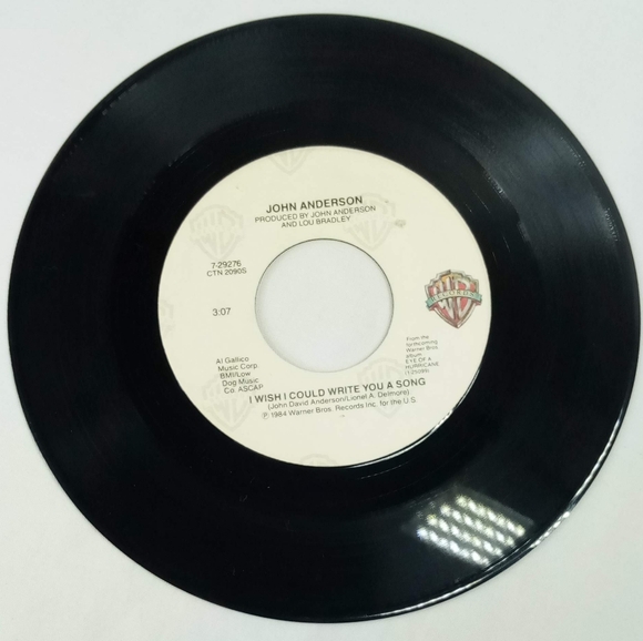 Lot of 2 John Anderson RPM 7" Records "Would You Catch A Falling Star" - Picture 4 of 12